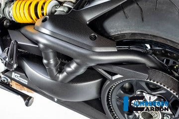 Ilmberger Carbon Fibre Swing Arm Cover Set For Ducati XDiavel 1260 2018-22
